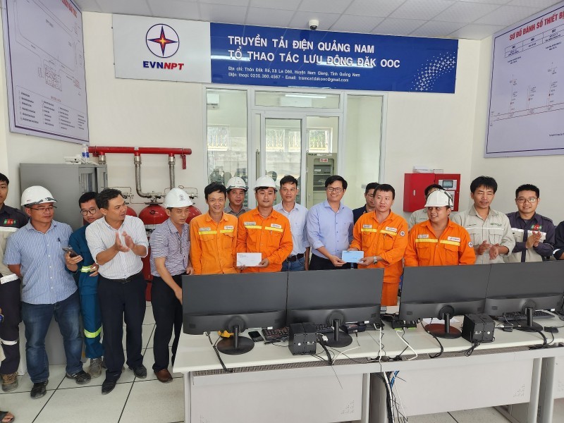 Energizing the 220 kV Dak Ooc switching station for electricity importing from Laos to Vietnam