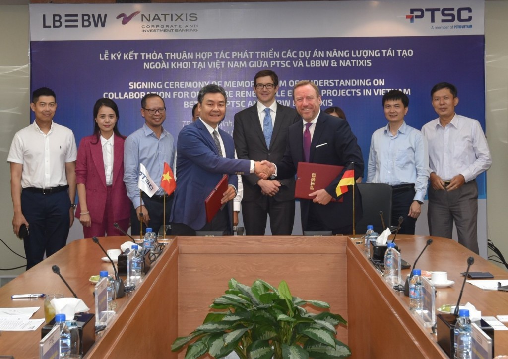 PTSC and Bank Consortium of LBBW & Natixis CIB cooperate to develop offshore WPPs in Vietnam