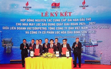 Signed a long-term supply contract of Bach Ho crude oil for the Dung Quat Oil Refinery
