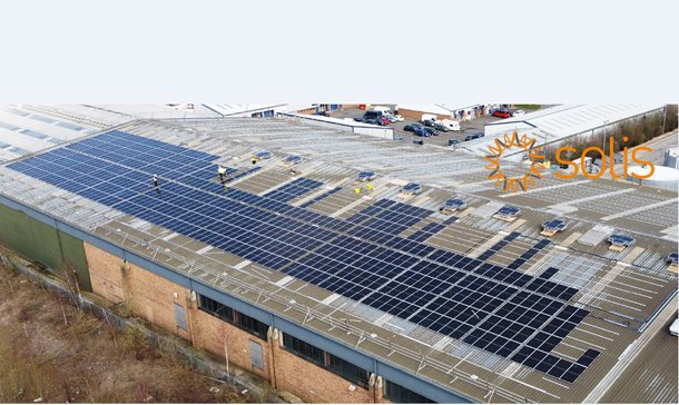 2MW Solis solar PV system unlocks over £80,000 annual electricity costs savings