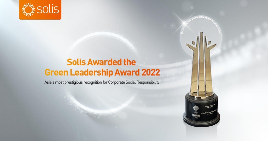 Solis wins the Green Leadership Award 2022