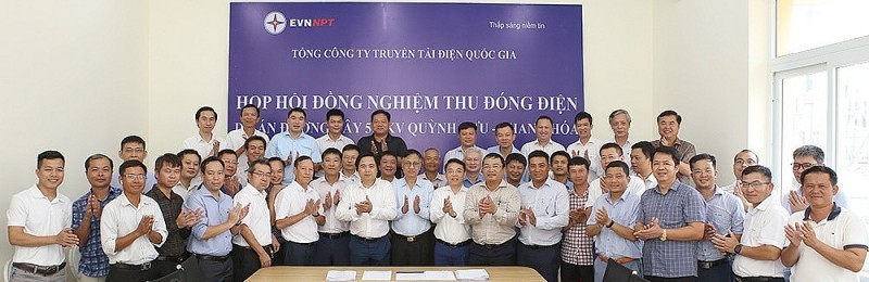 Energizing the third line of the 500kV project (Quynh Luu - Thanh Hoa section)