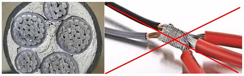 Correct Use of Aluminum Core Cables in PV Systems