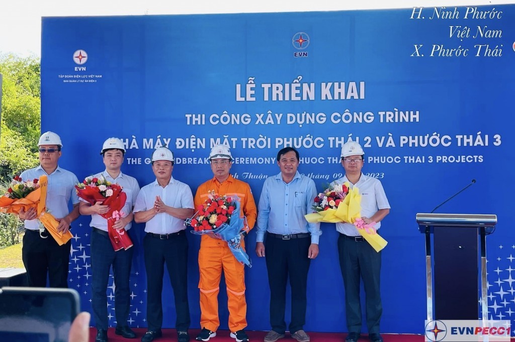 Starting construction of Phuoc Thai 2 and 3 solar power projects
