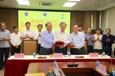 evn signed a long term coal supply agreement with vinacomin and dong bac coal corporation