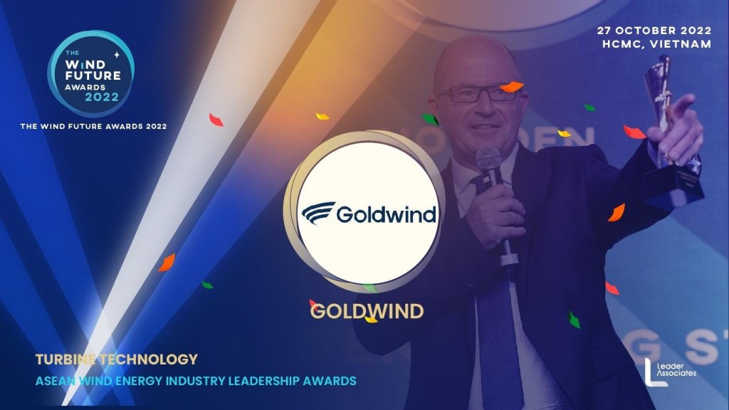 Goldwind wins two awards for Solution Factory and Wind Turbine in 2022 AWE