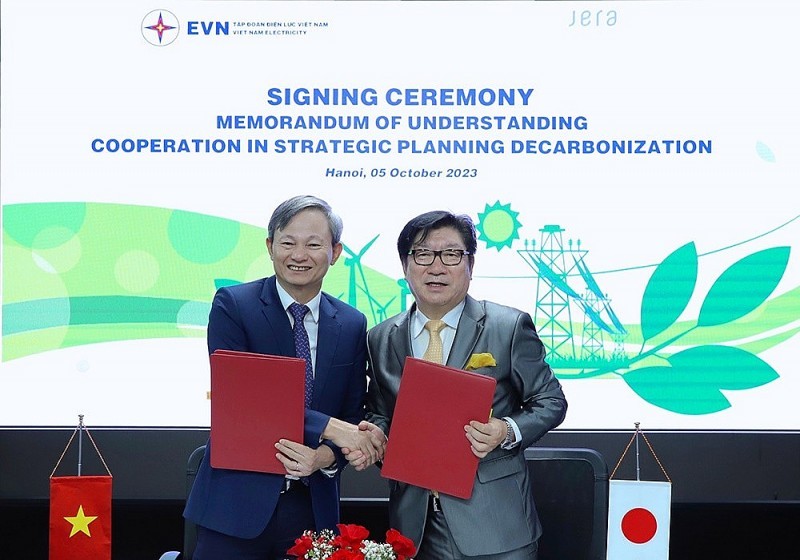 EVN and JERA in cooperation research and apply the de-carbonization technology for coal-fired power plants