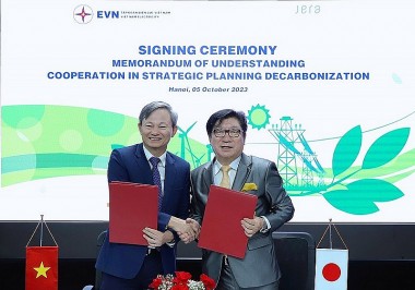 evn and jera in cooperation research and apply the de carbonization technology for coal fired power plants