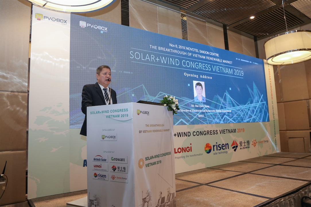 Summit Conference on Solar + Wind Congress 2019 in Vietnam