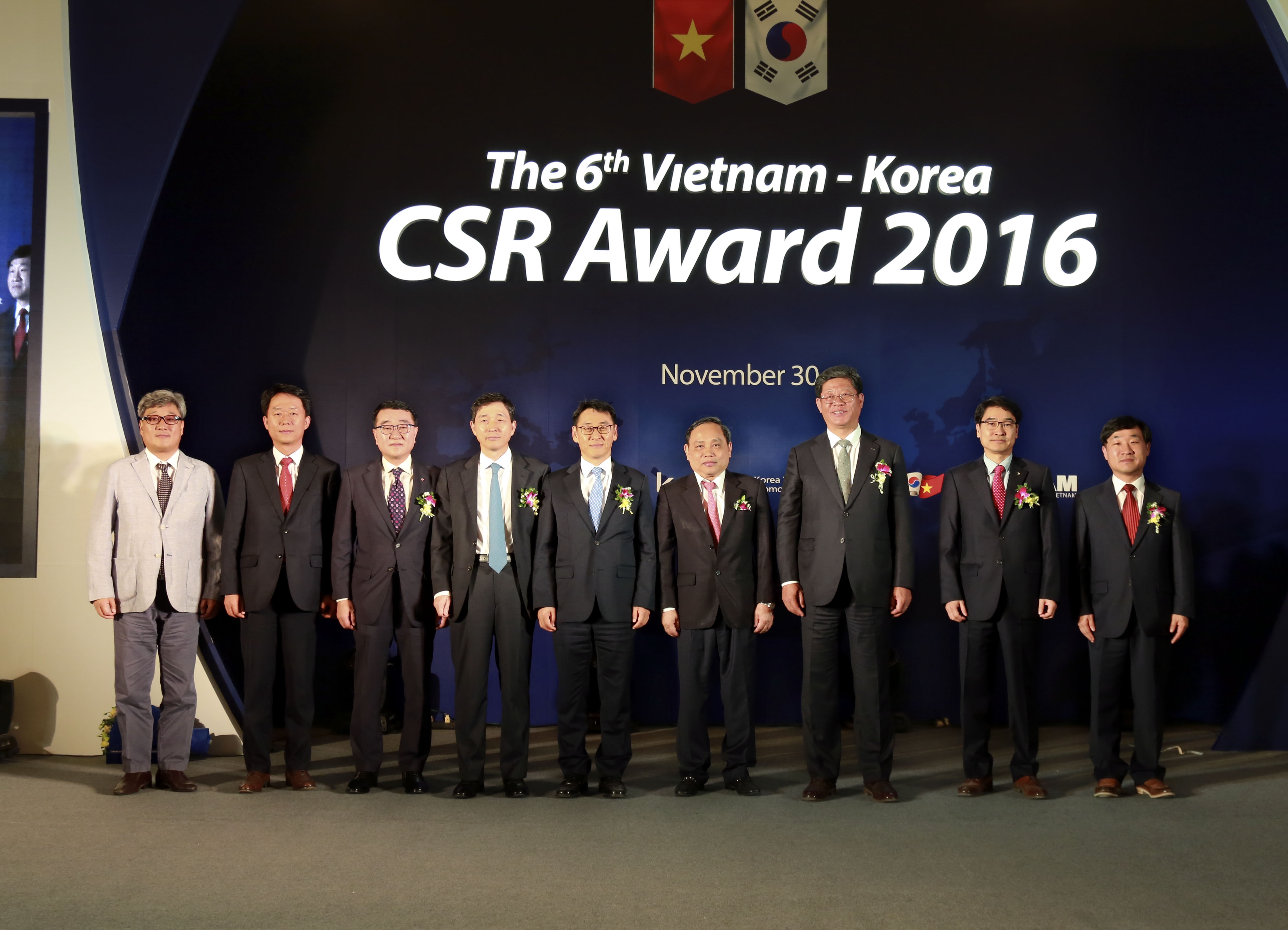 Doosan Vina Receives CSR Award from Vietnam’s MPI and Korea’s KOTRA and MOTIE