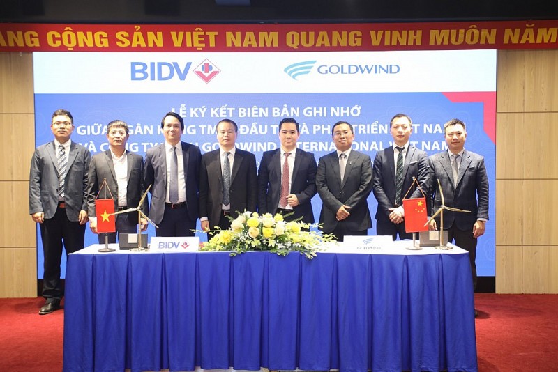 GOLDWIND and BIDV establish a cooperative relationship