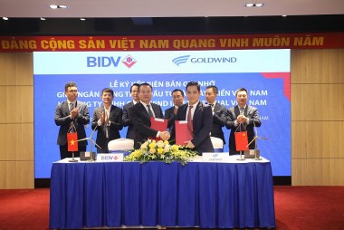 GOLDWIND and BIDV establish a cooperative relationship