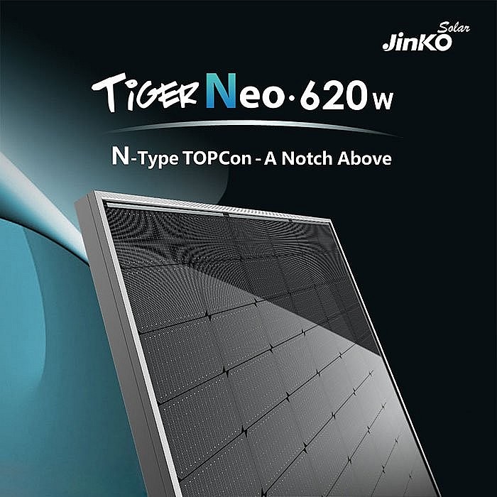 First 10MW Tiger Neo N-type TOPCon Module will be Implemented in Vietnam