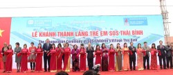 thai binh sos childrens village has been inaugurated