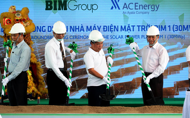 Starting construction of Solar Power Project BIM 1