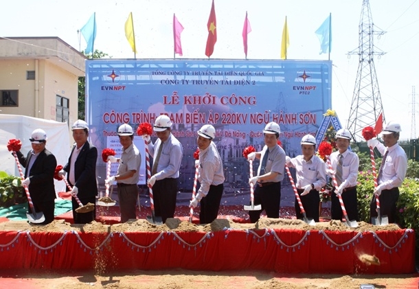 Starting out the construction of  Ngu Hanh Son 220 kV Transformer Substation