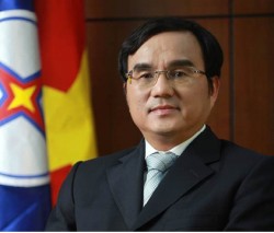 mr duong quang thanh has been appointed to the post of the chairman of evn member council
