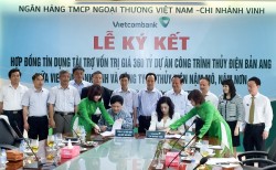 vietcombank finances vnd360 billion for ban ang hydropower project