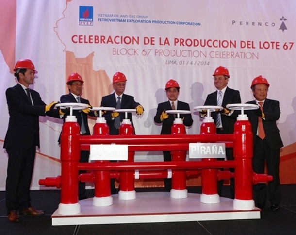 Welcome the first commercial oil flow  of Vietnam - Peru cooperation to Market