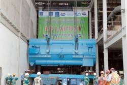 successfully installing the unit1 of song hau 1 thermal power plant