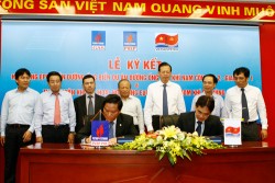 signing epc contract for the two components of nam con son 2 pipeline project