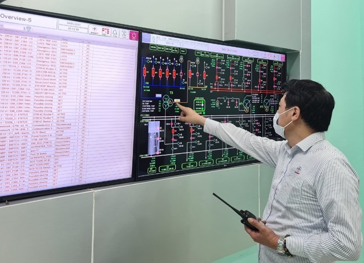 Powering project of capacity increase in 220 kV Son Ha transformer substation
