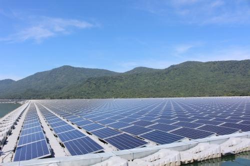 Da Mi Solar Power Plant one year after operation date