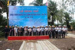 Starting the construction of Duyen Hai - My Tho 500kV transmission line project