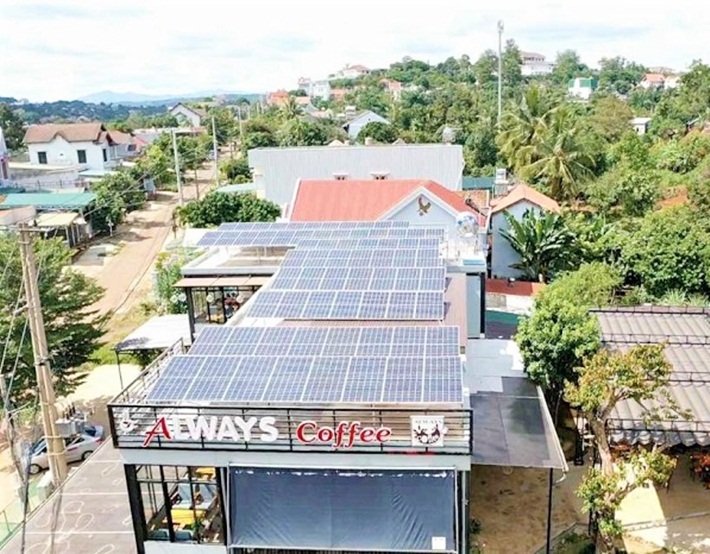 Phát triển điện mặt trời trên mái nhà tại Đắk Nông