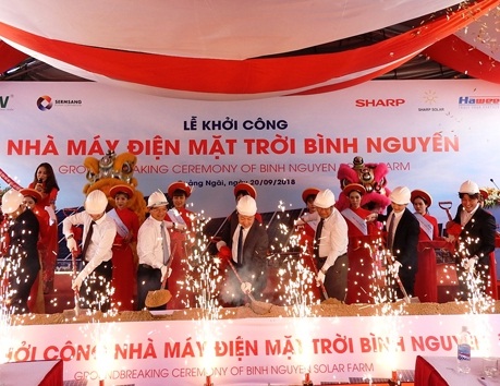 Starting the construction of Binh Nguyen Solar Power Project