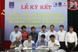 signing contract on the construction of tight coal storages for thai binh 2 thermal power project