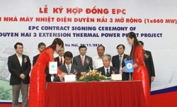 signing epc contract for duyen hai 3 power thermal plant extension project