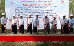 ground breaking viet tri 500 kv transformer substation and its feeders