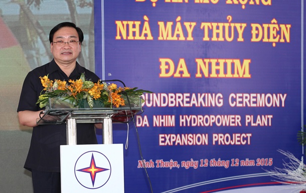 Starting out Da Nhim Hydropower Plant Extending Project