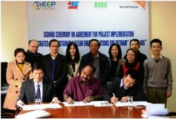 Signing ceremony of agreement for implementation of project “Integrated Sustainable Clean Energy Solutions for Vietnam”