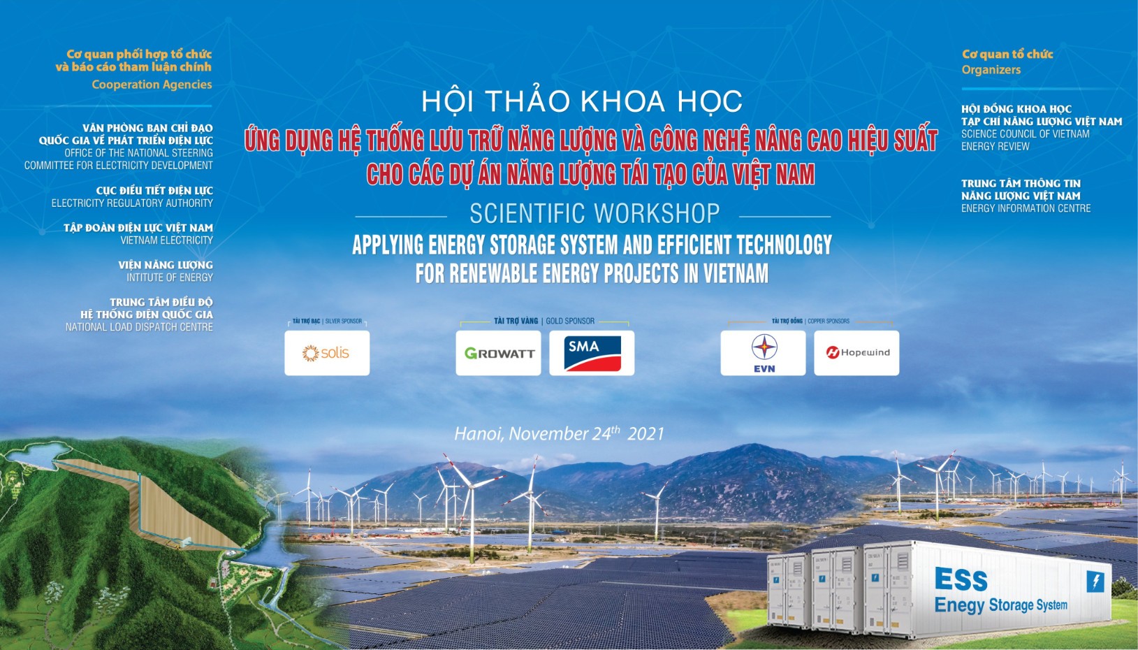 Energy storage is an effective solution for efficiency improvement of REPs in Vietnam