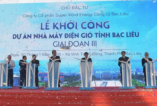 Starting construction of the Bac Lieu wind power project (phase 3)