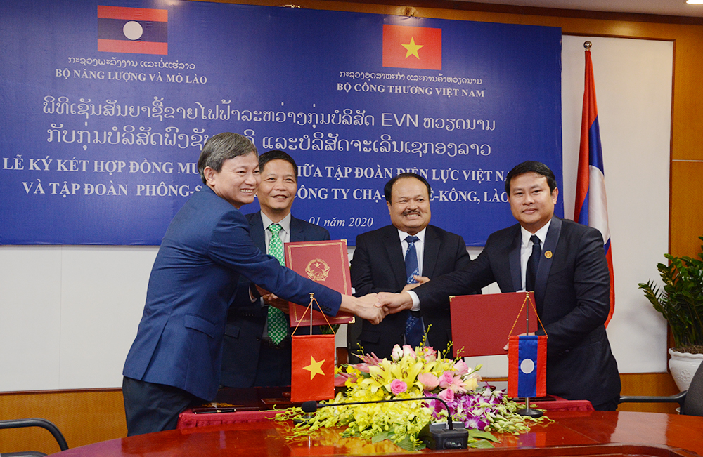 Vietnam has signed contracts to import electricity from Laos
