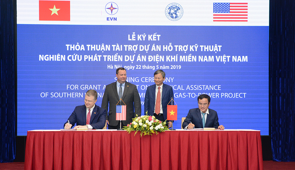 USTDA funded EVN to study development of the gas power projects in the Southern Vietnam