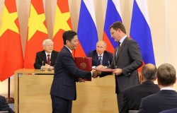 vietnam and russia have signed many new oil and gas cooperation documents