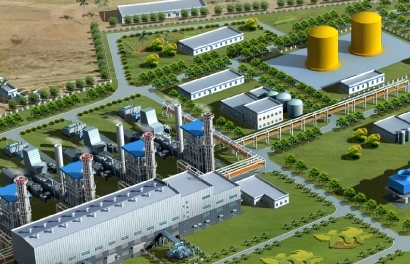 Announcing the location of Dung Quat Thermal Power Plant