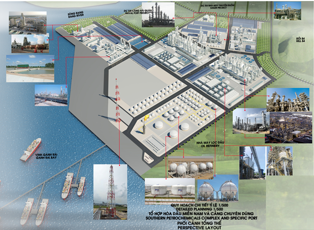 The proposal to adjust technology and capacity of Southern Petrochemical Complex
